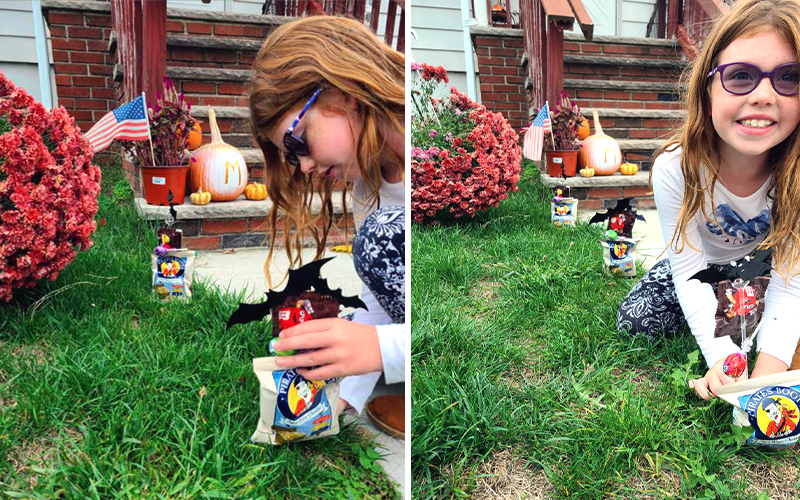 Check out how these Trick-or-Treat sticks came out!
