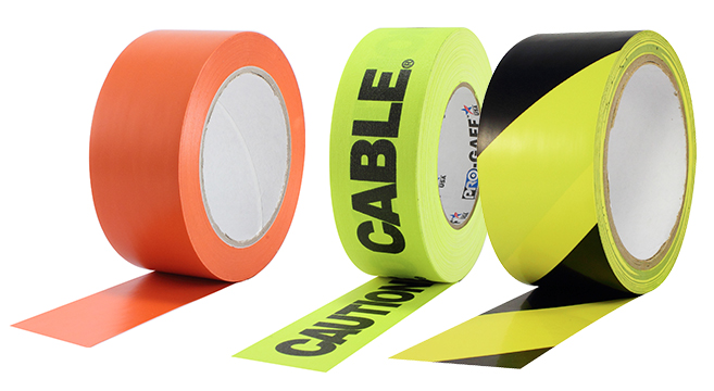 Janitorial professionals can use barricade tapes for safety during events.