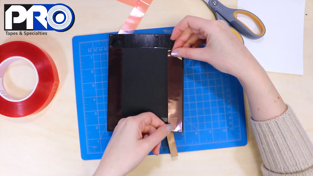 Attach your cardstock base using Pro® 965 tape
