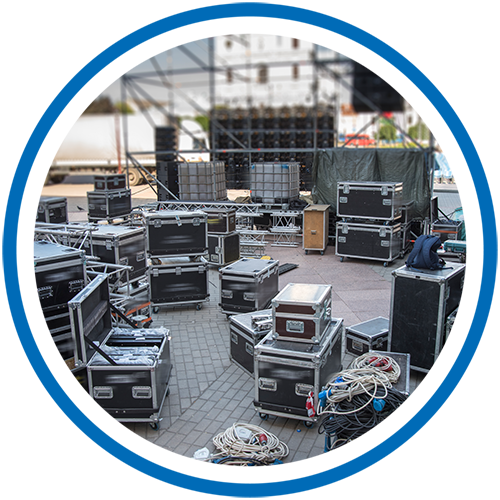 Dual-Tack is the ideal choice when staging and touring productions to keep things secure while on the move.